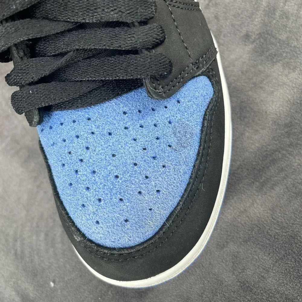 Nike Air Jordan 1 Retro High OG GS Royal Reimagined Black Royal Blue 5.5Y